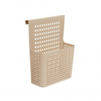 Контейнер "Лофт" навесной на дверцу 245х90х310мм (латте)