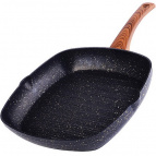 40433 Сковорода-гриль 28см мрам/крош.Иран.MB