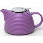 ФЕЛИЧИТА, чайник 700мл с фильтром, МАТОВЫЙ, фиолетовый, цветная упаковка