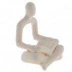 Фигурка декоративная "Читатель", L9,5 W9 H14 см