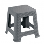 Табурет "Ротанг" h33 см (серый)