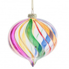 Украшение новогоднее "Капля", L9 W9 H11 см