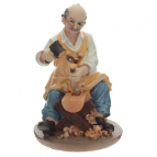 Фигурка декоративная "Бабушка/Дедушка", L11 W11 H17 см