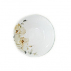 Салатник 600 см3 Белый шиповник Идиллия