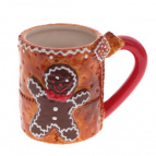 Кружка "Пряничный человечек", 400 мл, L13 W9 H10 см