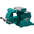 KRAFTOOL Слесарные тиски  Reversible 140 мм, расход 273 мм (32705-140)