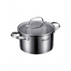 65-0218 Кастрюля со стек. кр. 2,4л; 18х9,5 см Linea SIRENA
