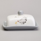 МАСЛЕНКА LEFARD "FUNNY HENS" 17*12*8,5 СМ (КОР=24ШТ.)