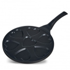 СКОВОРОДА AGNESS ДЛЯ ОЛАДИЙ С АНТИПРИГАР.ПОКРЫТИЕМ ДИАМЕТР=26.5 СМ.