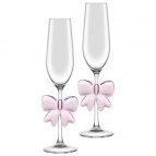 НАБОР БОКАЛОВ ДЛЯ ШАМПАНСКОГО "VENEZIA" ИЗ 2 ШТ. 180 МЛ