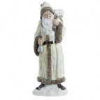 Фигурка декоративная "Дед мороз", L11,5 W11,5 H30 см