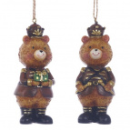 Фигурка декоративная подвесная "Медвежонок",  L3,5 W3,5 H10,5 см, 2в.