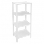 Полка прямоугольная малая (4 секции) 340х280х750(Белый)