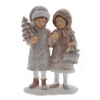 Фигурка декоративная "Дети", L12,5 W8 H19,5 см