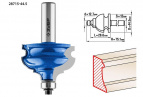 Фреза кромочная фигурная №4, D= 44,5мм, рабочая длина-28,5мм, хв.-12мм, d-12,7мм, ЗУБР Профессионал
