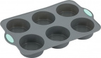 79-005 Форма для кексов 25х15х3см, 6 ячеек Linea SILICONE