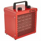 Тепловая пушка электрич DELTA D-91/3: красный, 3000 Вт, КЕРАМИЧЕСКИЙ  НАГРЕВАТЕЛЬ, площ оборг 30 м²