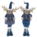 Игрушка набивная "Олень", L16 W11 H45 см, 2в