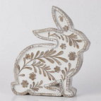 Фигурка декоративная "Заяц", L18 W3,5 H20,5 см