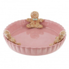 Блюдо "Пряник", L22 W22 H7 см