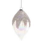 Украшение новогоднее "Сосулька", L9 W9 H16 см