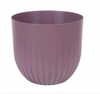 А19-22 Альфа Фиолетовый/Сливовый пласт.горш. с вкладкой d19 h18см 4л