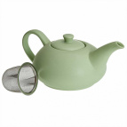 Ф19-074R  Заварочный чайник с фильтром : 1100мл ,зеленый