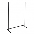 Вешалка напольная гардеробная "Уют" 110 (черная)