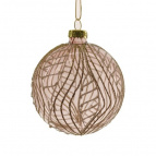 Украшение новогоднее "Шар", D8 см