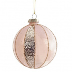 Украшение новогоднее "Шар", L8 W8 H10 см   Стеклянный