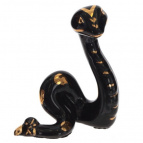 Фигурка декоративная "Змея", L6 W3,5 H7 см