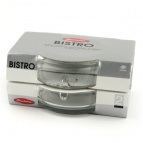 Bistro" наб. 2-х пепельниц 11см/12/504 54036