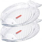 641001 Блюдо FISH для рыбы набор из 2 шт (х12)