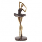Фигурка декоративная "Балерина", L9 W9 H28 см