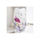 Ваза 3,15 л 12,5*12,5*30 см "Лаванда" квадрат, NEW BONE CHINA