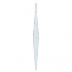 Украшение новогоднее "Сосулька", L2 W2 H20 см