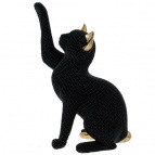 Фигурка декоративная "Кошка", L13,5 W8,5 H21,5 см