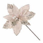 Цветок искусственный "Пуансеттия", L23 W23 H38,5 см