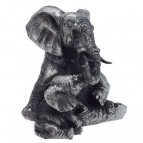 Фигурка декоративная "Слоны", L16 W13 H17 см