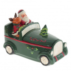 Конфетница "Санта", L25 W17 H17 см