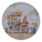 Тарелка декоративная "Пасхальная", L19 W19 H2,5 см