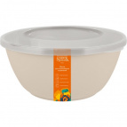 Миска для смешивания Sugar&Spice Корица с крышкой 4,1л, латте