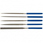 Набор ЗУБР "ЭКСПЕРТ" Надфили с алмазным напылением в пластиковом боксе, P 140, 160х80мм, 5 предметов