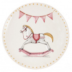 Тарелка "Лошадка", L25 W25 H2,5 см