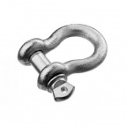 Скоба такелажная омегообразная, 1/2" (12.7 мм), 6 шт, палец 16 мм, г/п 2 тн, оцинкованная, ЗУБР