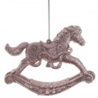 Украшение новогоднее "Лошадка", L8 W0,7 H7 см