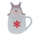 Кружка "Снеговик", 450 мл, L14 W11 H17 см