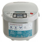 Мультиварка DELTA DL-6529 белый: 900 Вт,5л, 6 ПРОГРАММ  (4)