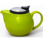 ФЕЛИЧИТА, чайник 700мл с фильтром и с прорезиненной крышкой, ГЛАЗУРЬ, зеленый, цветная упаковка