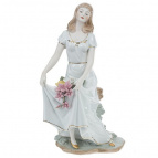 Фигурка декоративная "Девушка", L17 W14 H29 см